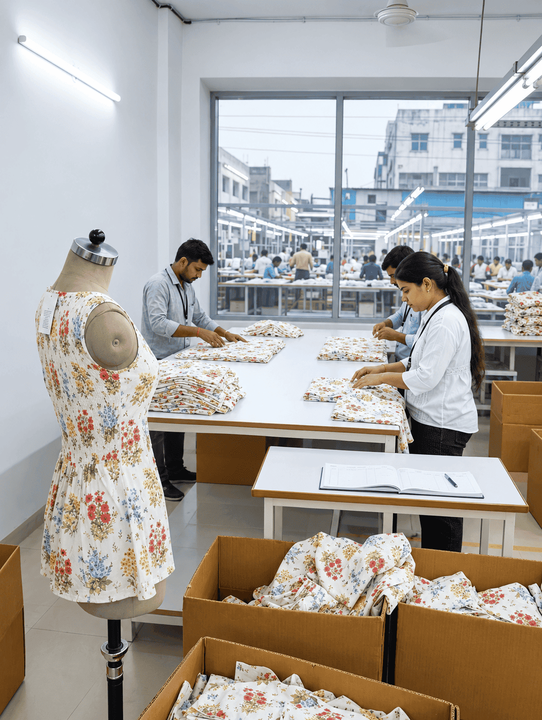 During production inspection