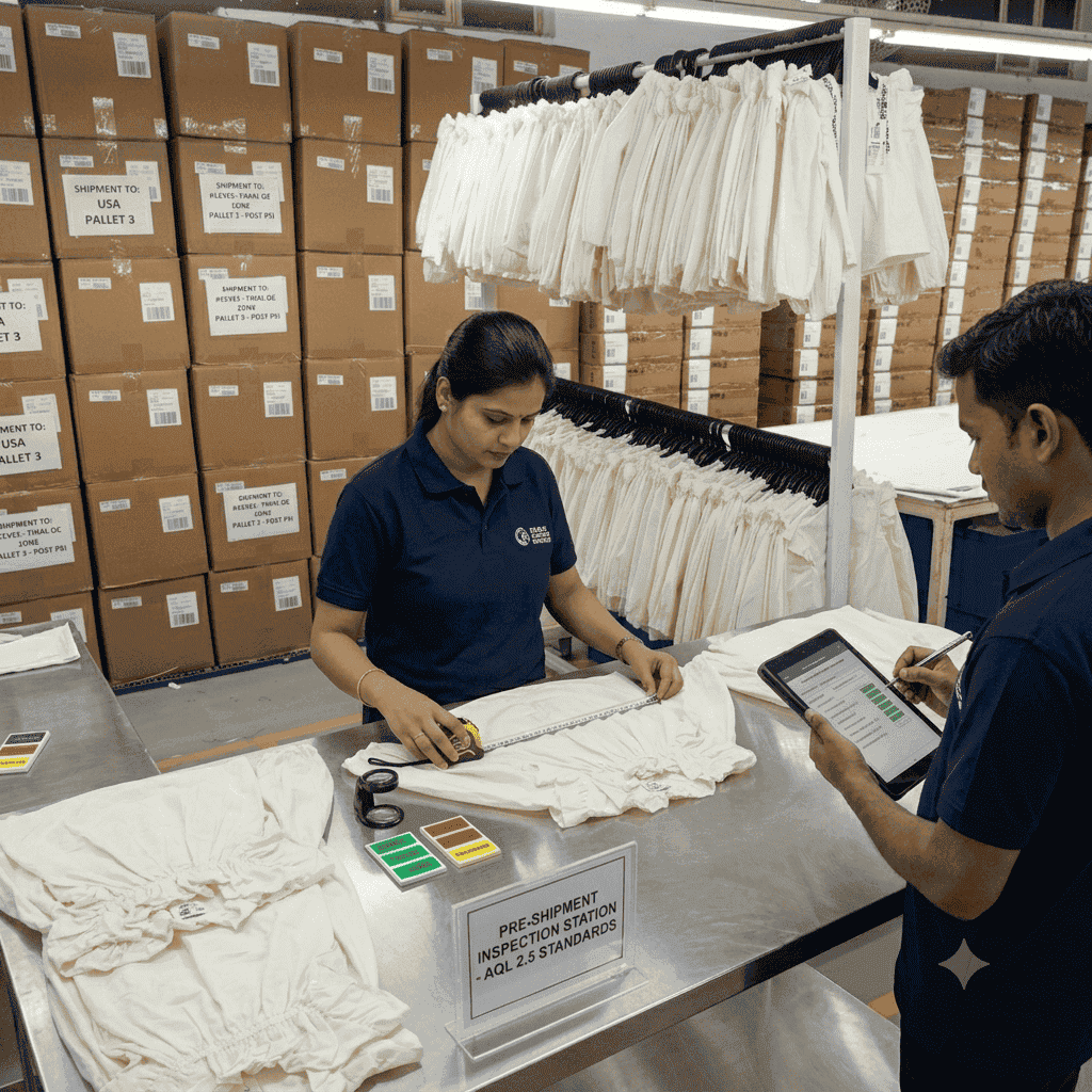 Pre-shipment inspection